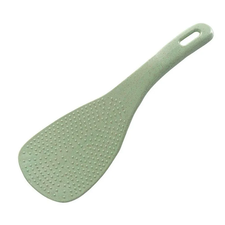 

Kitchen Cute Creative Household Green Wheat Straw Rice Spoon Rice Cooker Rice Shovel