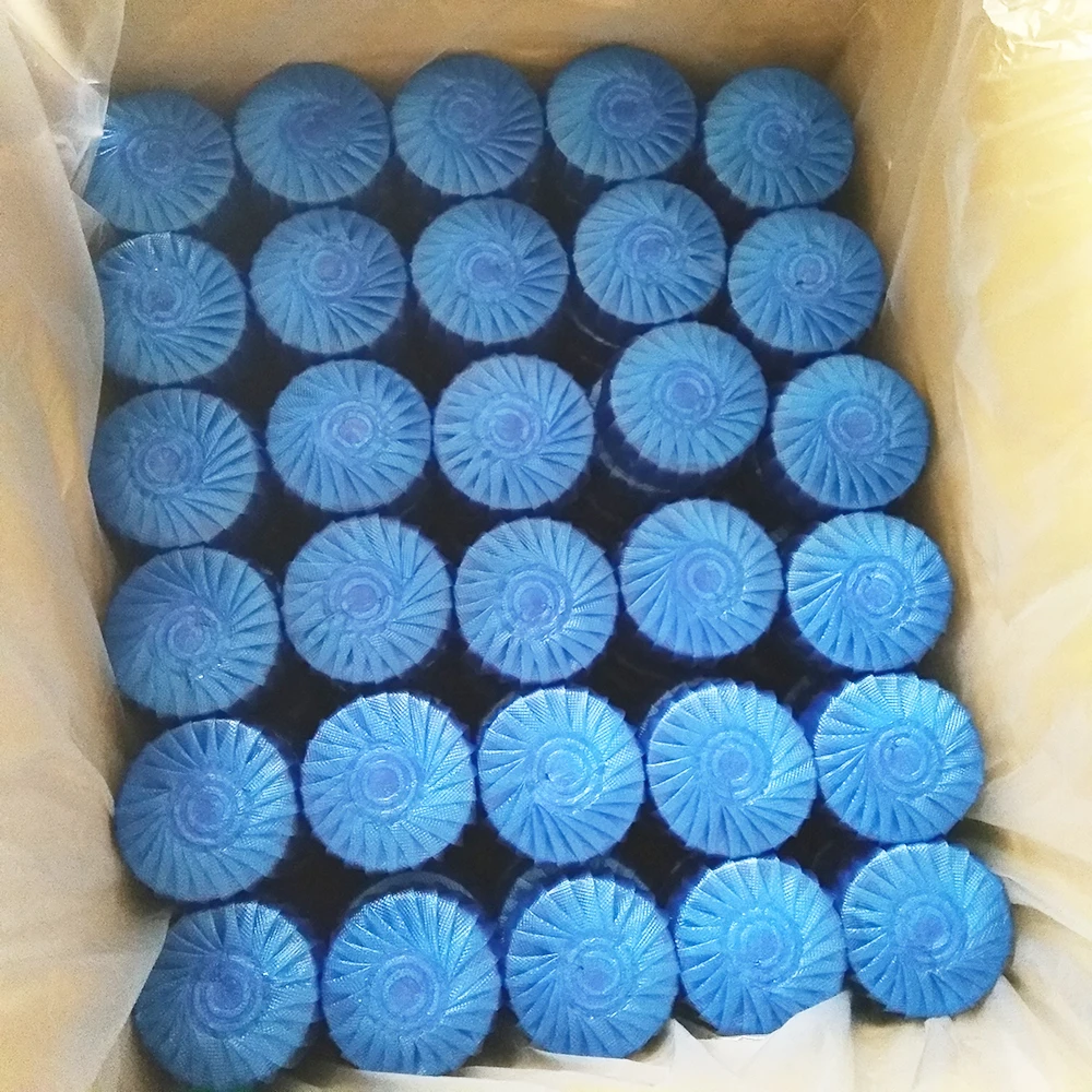

Hot sale tablets automatic toilet bowl cleaner 50g toilet cleaner bowl tablets toilet detergent, Blue