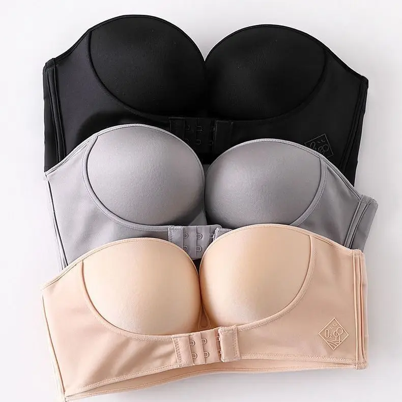 

2021 New arrivals Wholesale Seamless wireless bra push up strapless bra