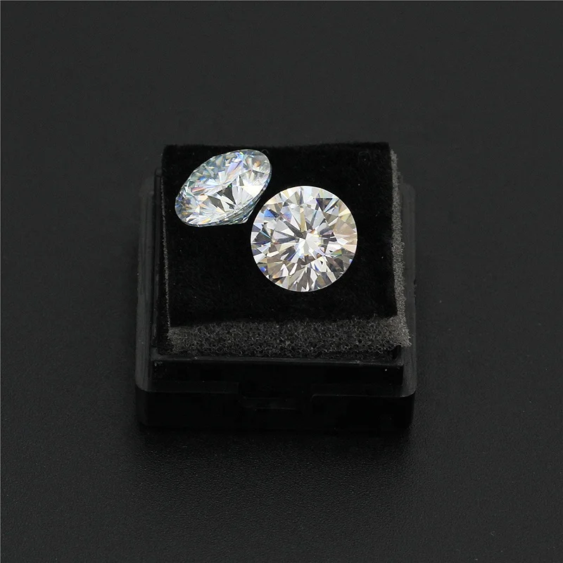 

Wuzhou Ready To Ship Wholesale Price Per Carat Gemstone Manufacturer 1CT 6.5mm DEF Color Moissanite Stones