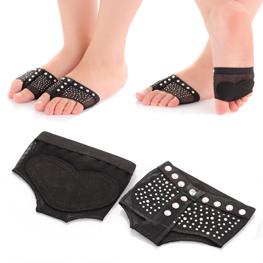 

New Arrival Girls Women Belly Ballet Half Shoes Split Soft Sole Paw Dance Feet Protection Toe Pad Well Foot Care Tool HA00753