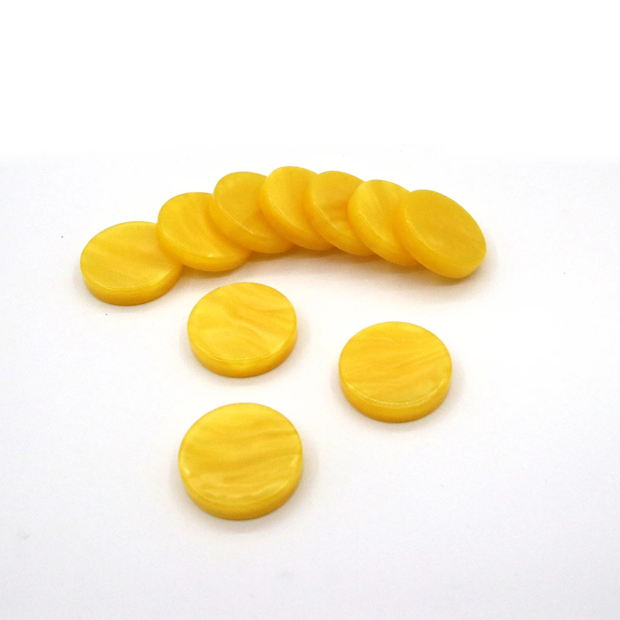 

Yellow Color D29mm Board Game Chess Pieces Backgammon Table Game Backgammon Chips Pieces