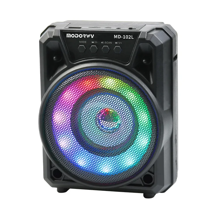 

Factory Price Popular New Model Altavoz With Colorful RGB Light For Outdoor Hiking Dancing Karaoke Speaker