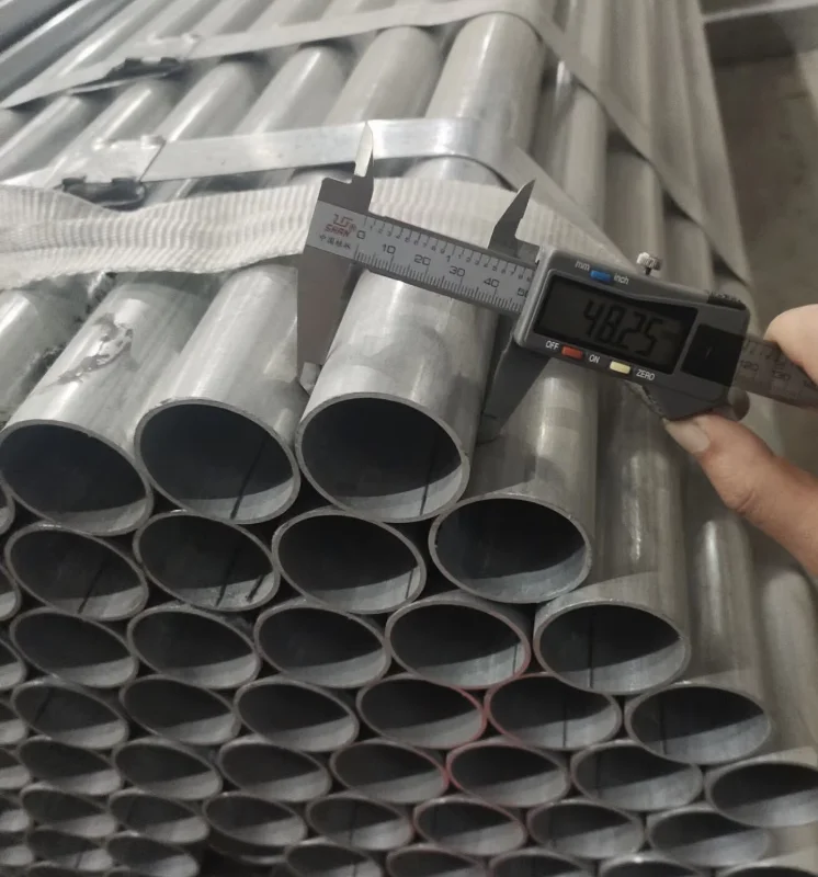 ASTM A53 Grade B Type E ASTM A795 A500 Grade B B6 Pre Galvanized A36 Metal Steel Tube gal 32mm 48mm Tubo Galvanizado Price