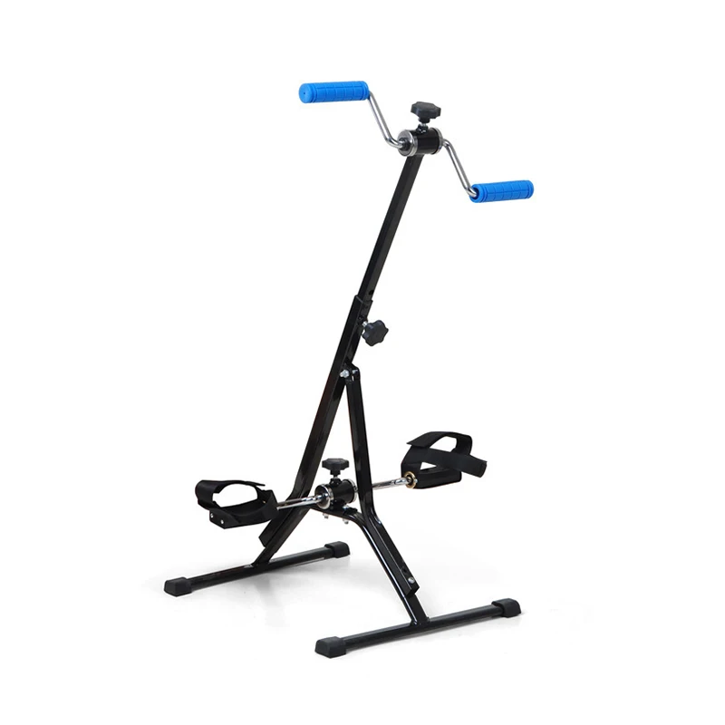 Upper and lower limb rehabilitation training device, elderly stroke hemiplegia rehabilitation training bicycle fitness machine