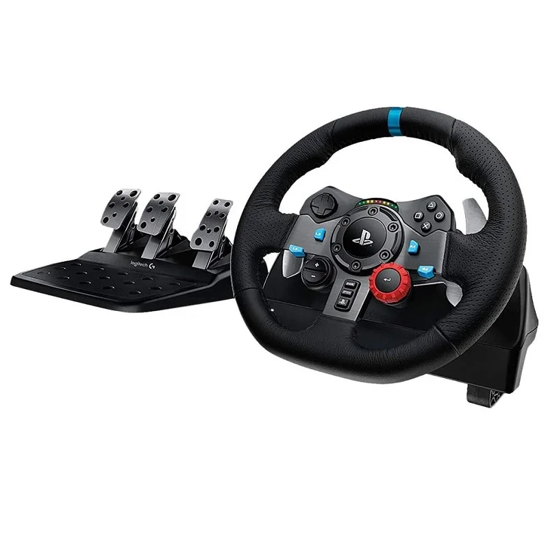 

Logitech Dual-Motor Feedback Driving Force G29 Gaming Racing Wheel with Responsive Pedals for PS4,PS5,PS3 and PC