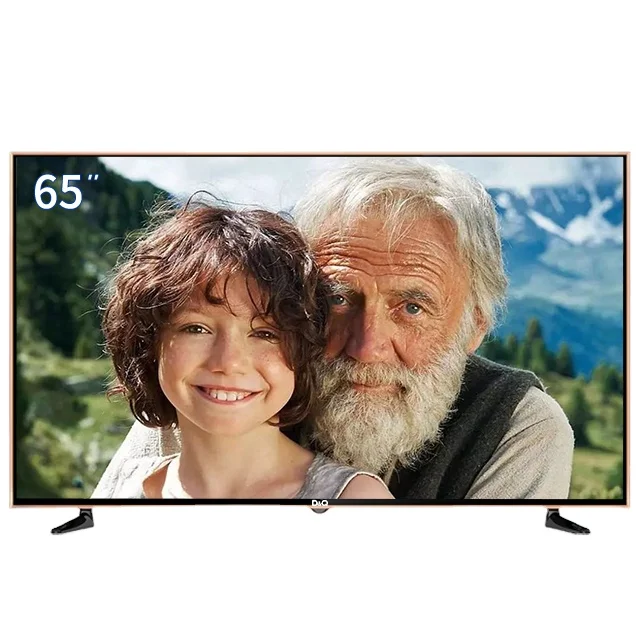 

read to ship China Factory Oem 65 Inch 1+8G smart tv 4k ultra hd Television led tv Smart TV android television