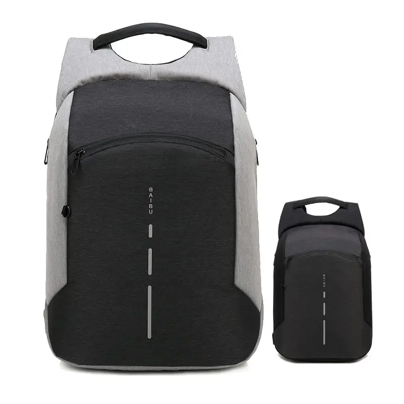 

YS-B013 College school bag waterproof bag travelling charging smart usb laptop backpack anti theft for men