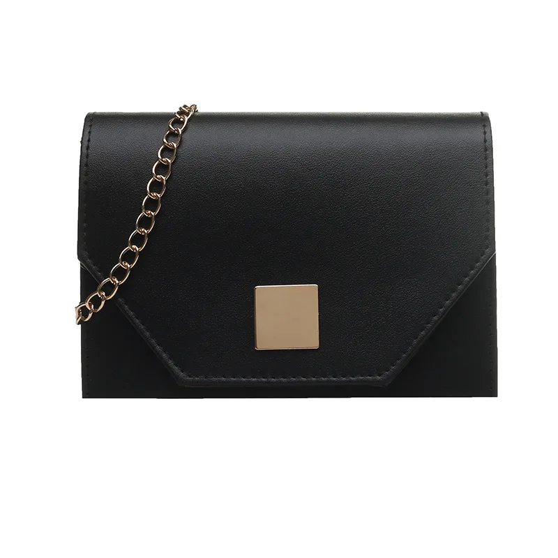 

Summer New Woman New 2021 Trendy Luxury Black Formal Korean Style Square Bag Saddle Messenger Good Texture Shoulder Handbag