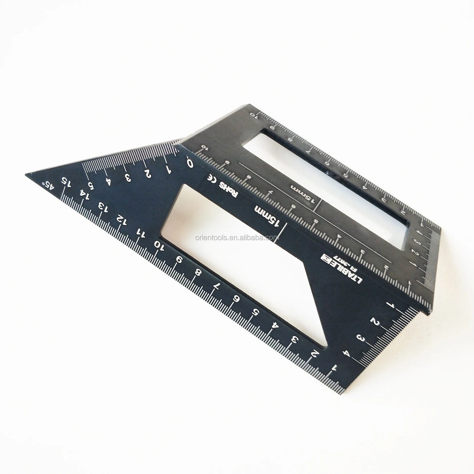 高品质铝合金木匠t型打标规45度90度