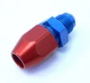 CNC turning service male female aluminum anodized adapter anodize drain pipe