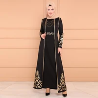 

Muslim dresses long sleeves dress women abaya