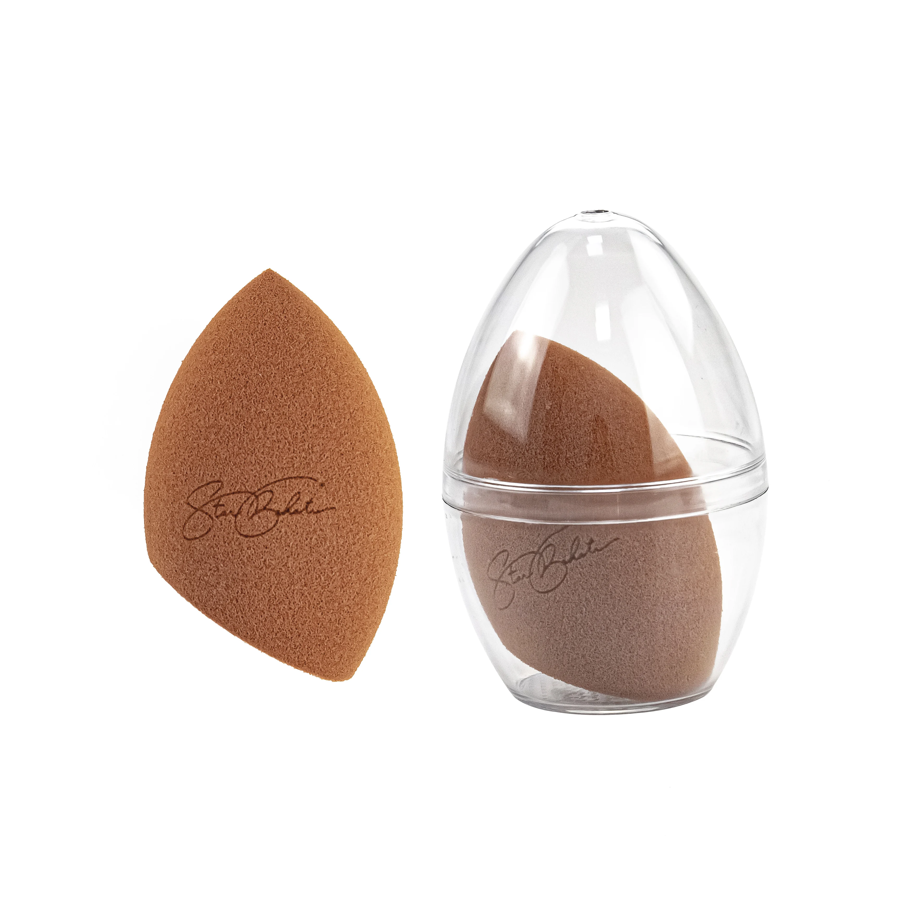 

2021 makeup sponge Latex Free and Vegan brown makeup sponge and cosmetic puff and sponge, Customized color