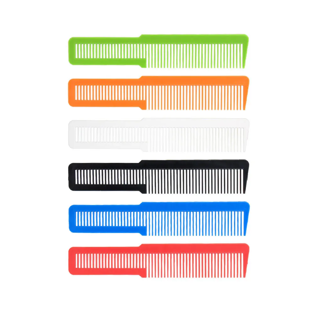 

New anti-static hairdressing comb salon home use hollow out handle design plastic hair trimmer comb