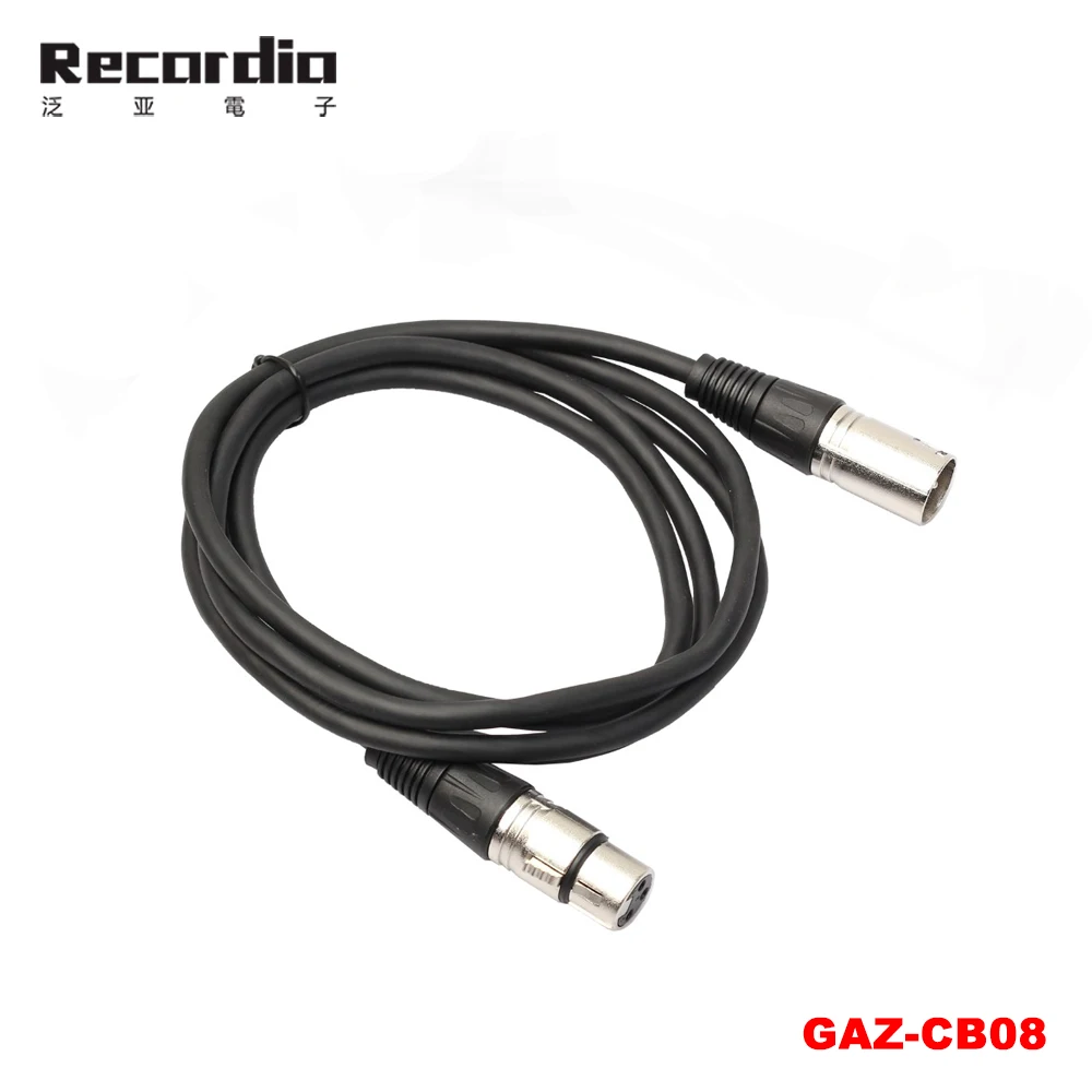 

GAZ-CB01 3 Pin XLR Cable Male to Female Cable For Microphone Karaoke, Color