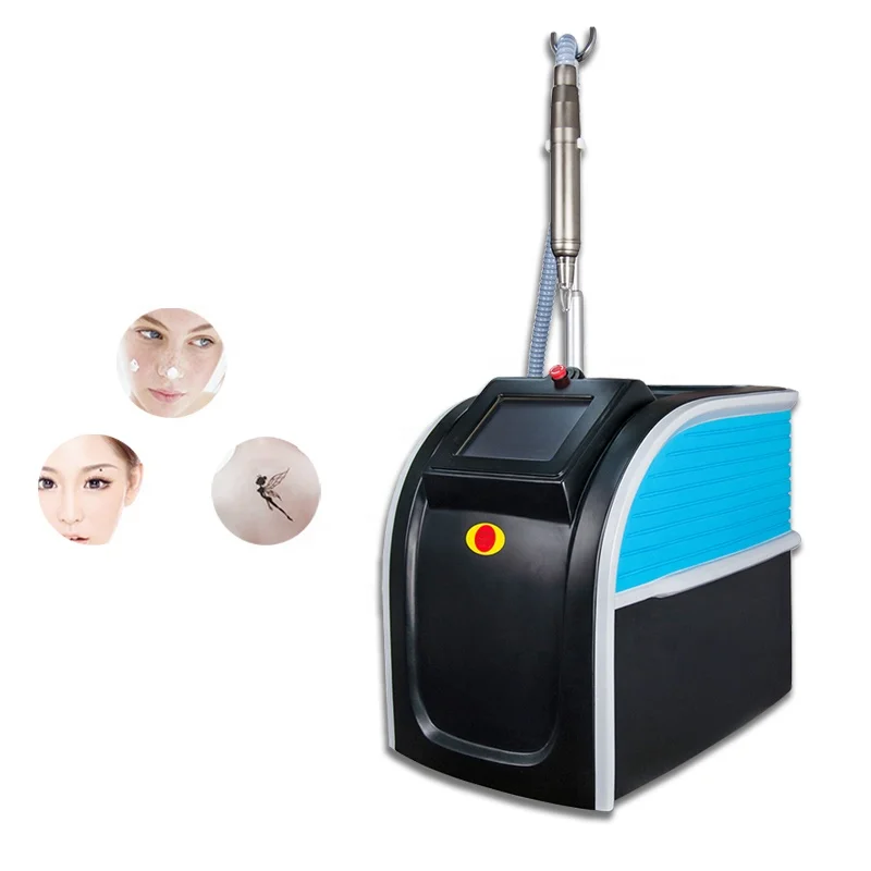 

Q switch 755nm 1064nm 532nm Portable Pico laser for all colour tattoo removal