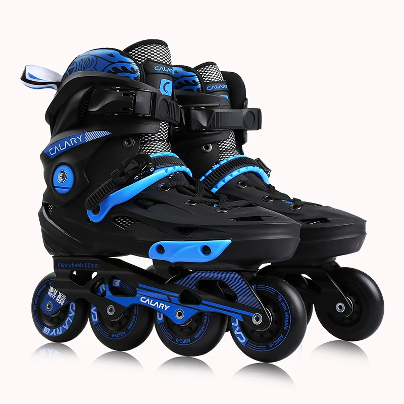 

Adjustable size 4 PU wheels slalom inline skates China factory wholesale