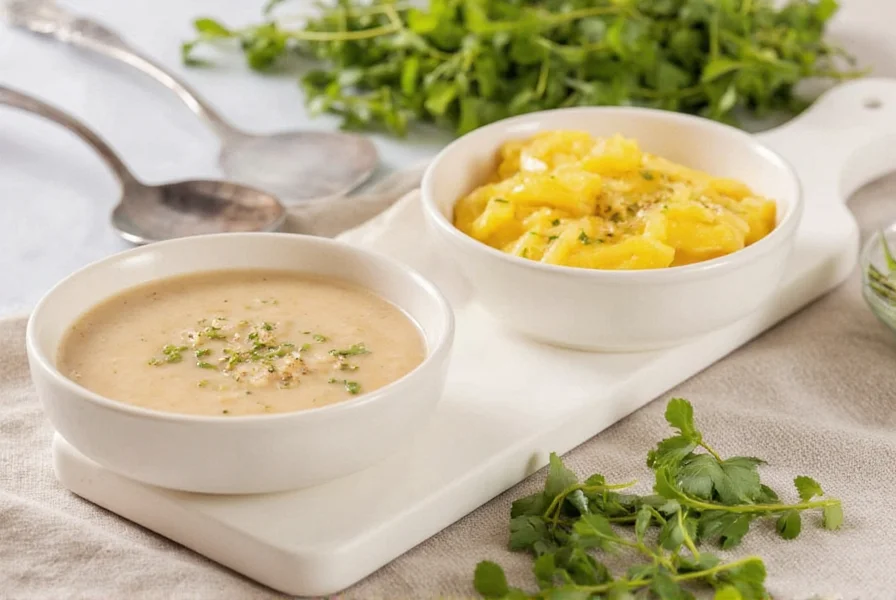 Homemade ginger spring onion sauce in glass jar with fresh ingredients