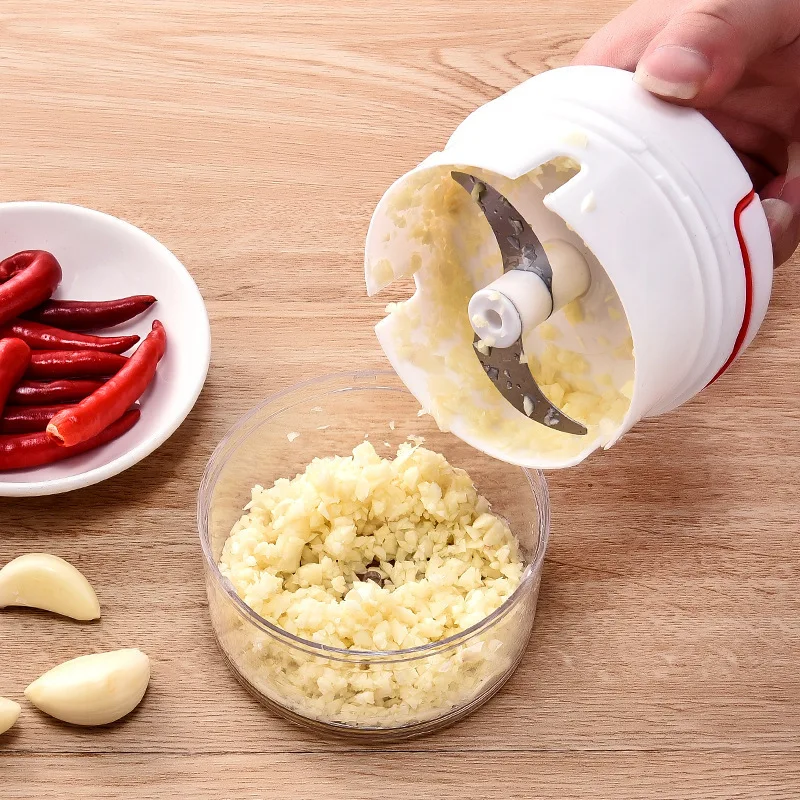 

Smart kitchen tools dropshipping Multifunctional vegetable cutter Manual pull-type chili garlic grinder mini garlic chopper