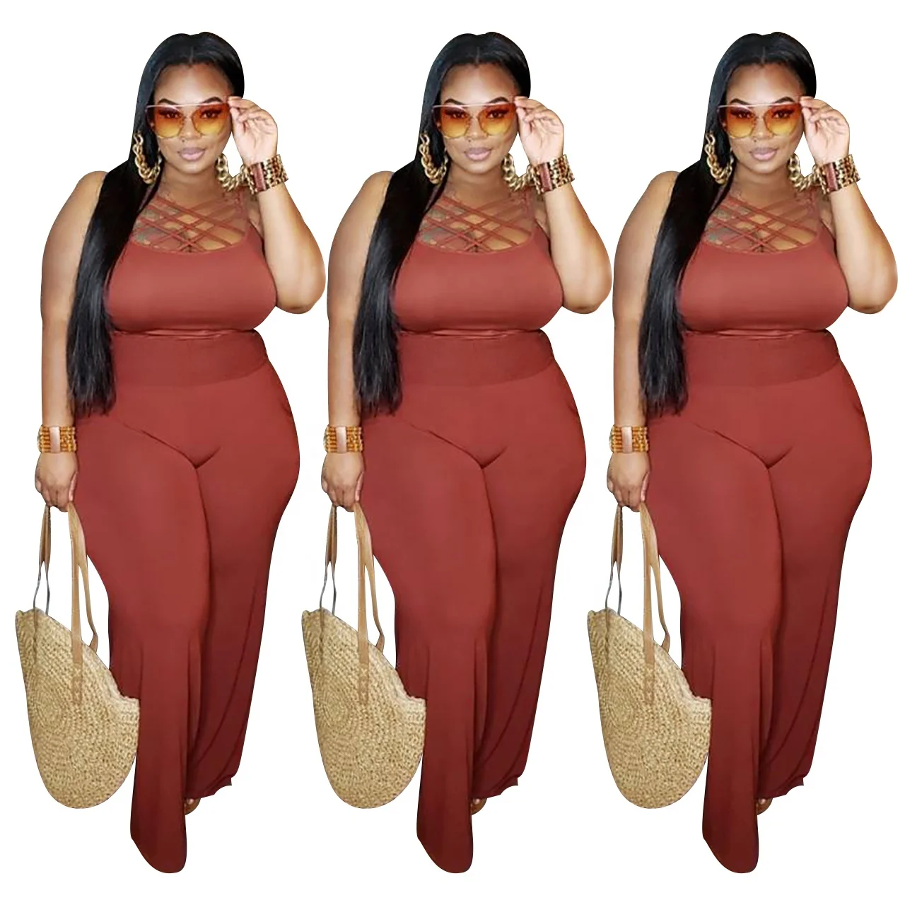 

Ol Ladies Sexy Outfit For Mesh Queen Long Sleeve Lounge Outfit Elegent Plus Size Women Two Pieces Fleece Set, Picture