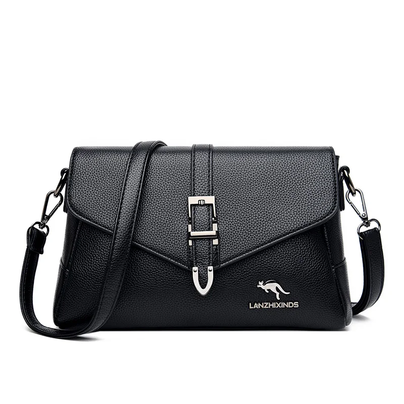 

Fashion Ladies Handbags Wholesale Shoulder Bags Ladies Adjustable Strap Pu Leather Shoulder Handbag For Women, As picture