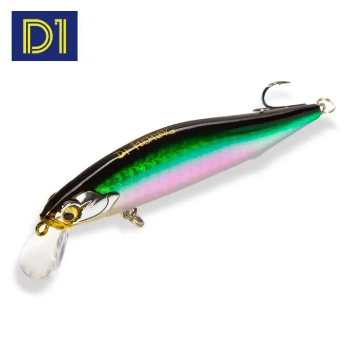 

best fishing lures hard minnow jig wobbler bait lures popper jigging jigs sinking minnow fish lures, 6 colors