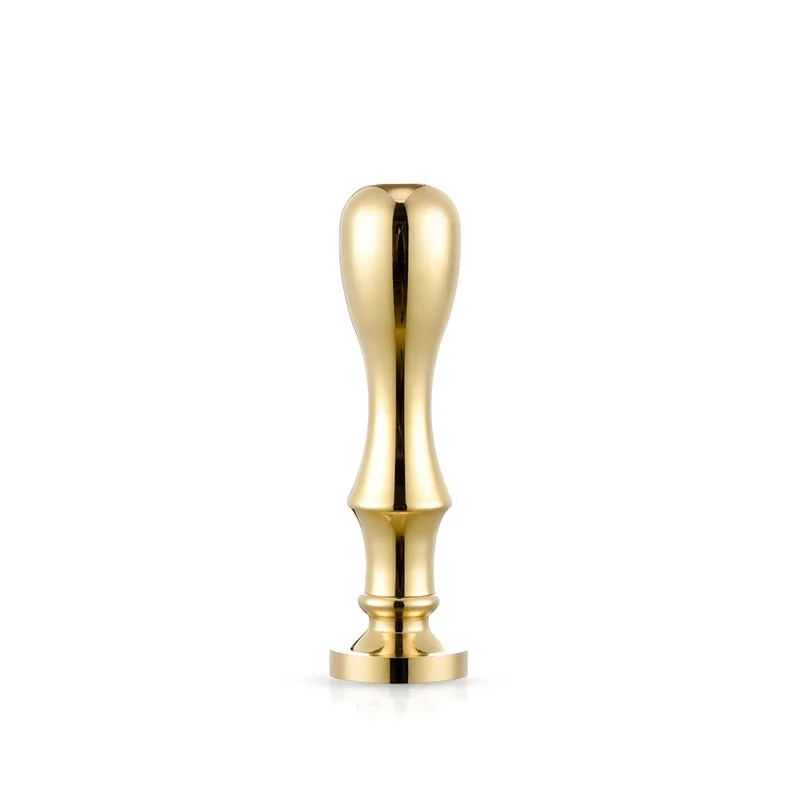 

Custom logo gold color handle sealing wax stamp