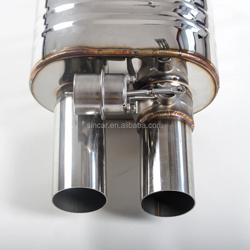 Best Selling Ss304 Vacuum Valvetronic Muffler Racing Car Exhaust