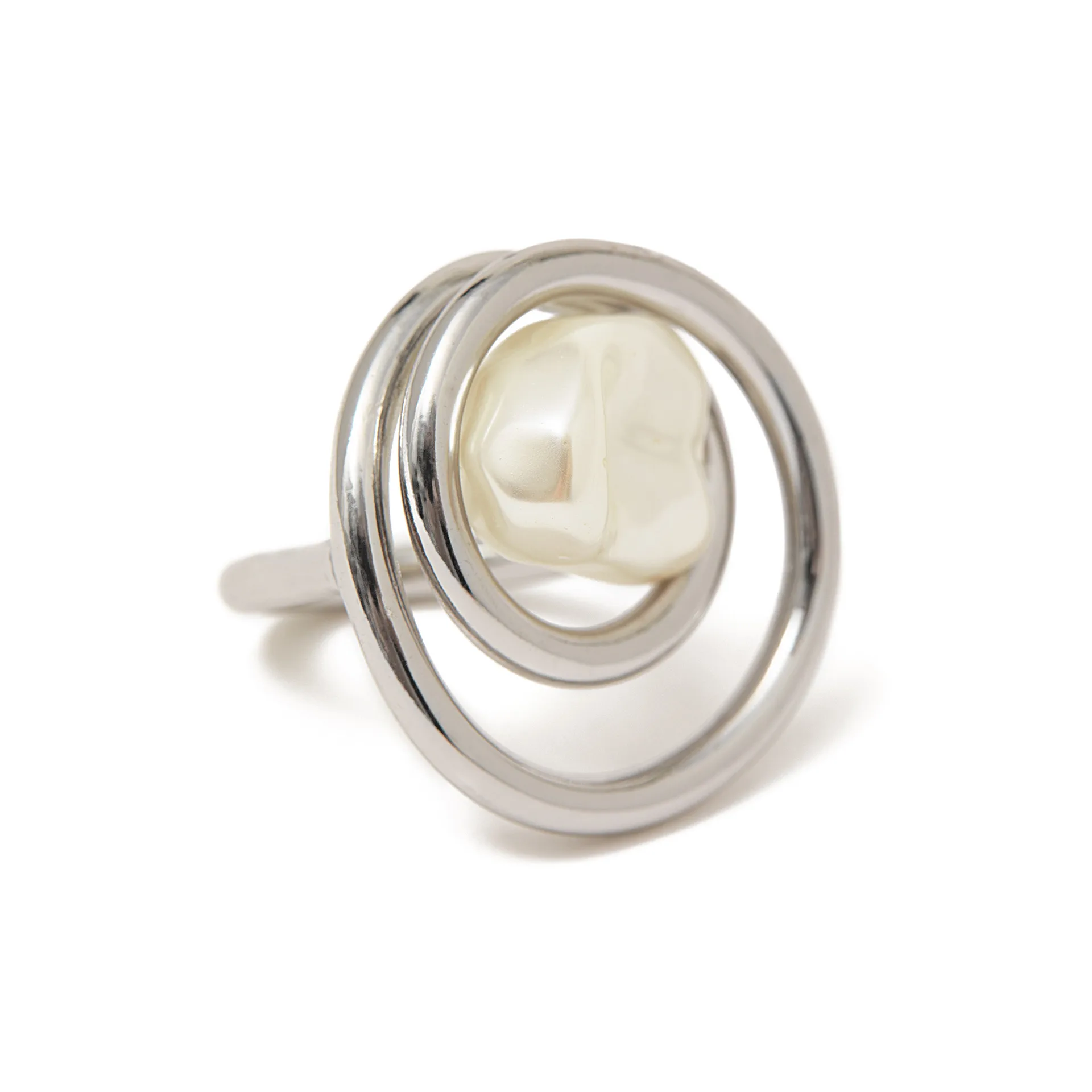 Eico INS nouveau design mignon avec perle temp&eacute;rament mode hipster en laiton bague pour les femmes de la mode