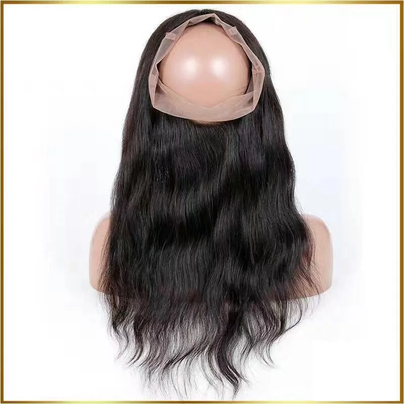 

Wholesale best quality fast delivery straight 360 lace frontal closure
