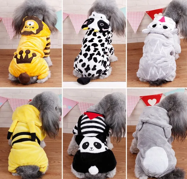 

Wholesale FUNNY CUTE cartoon animal cosplay costume for pet dog