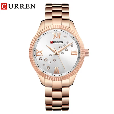 

CURREN Fashion Women Watches Top Brand Luxury Ladies Girl Wrist Watch Stainless Steel Bracelet Classic Casual Female Clock 9009, 6 colors