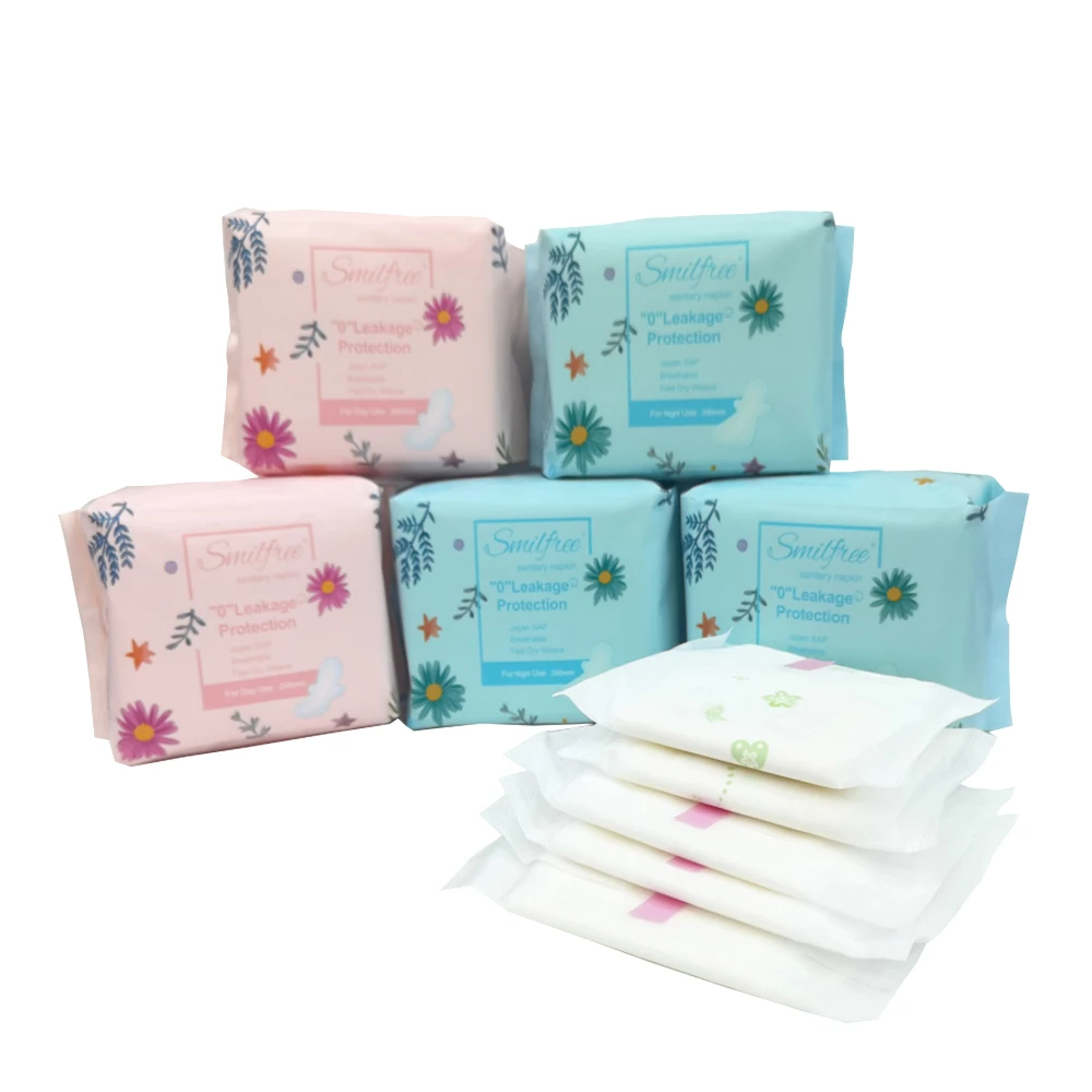 

High Quality Free Sample Ultra Thin Customized Specification Women Menstrual Pad