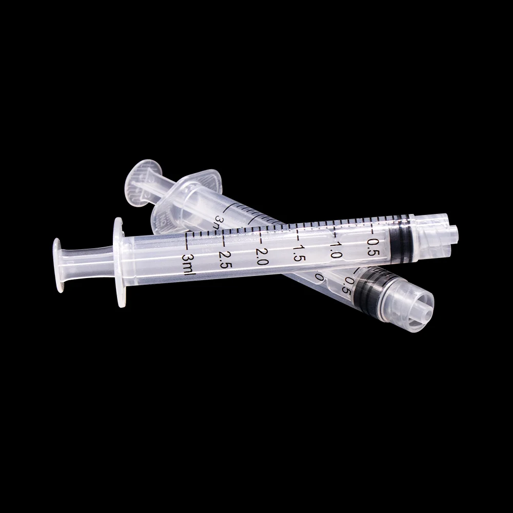 
Luer Lock Syringes Medical Colored Plastic Disposable Oral 3ml Syringe 