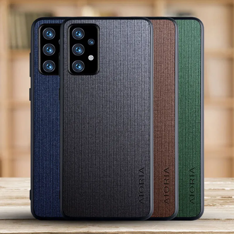 

Leather Mobile Phone Case For Samsung Galaxy A52