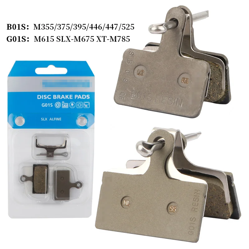 

Bicycle Bike Parts Cycle Disc Brake Pad Semi Metal Resin Disc mtb Brake Pad Brake Pads for B01S G01S