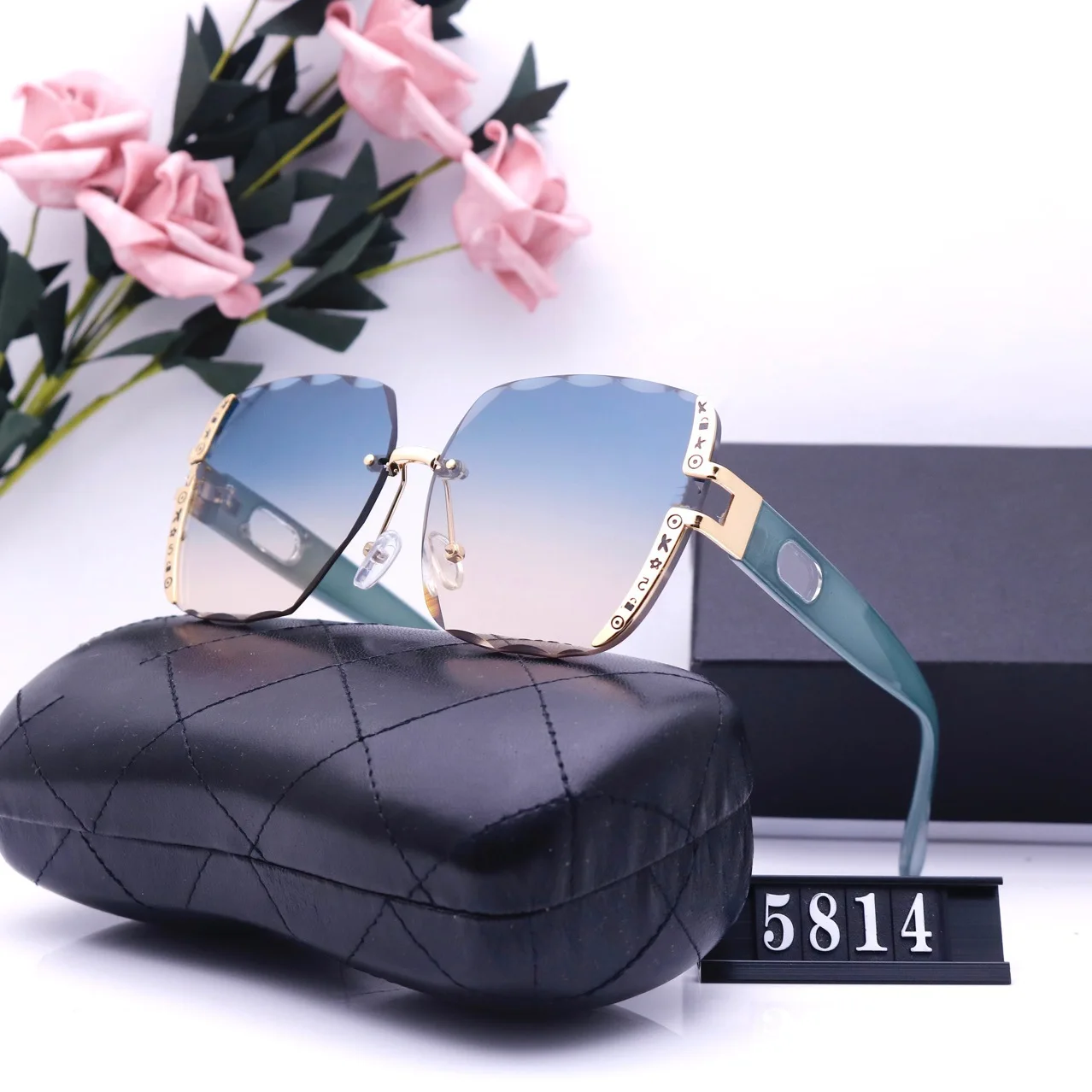 

Fashionable Designer sunglasses famous brands Retro Luxury Retro gafas de sol Sunglasses Women, 7 colors