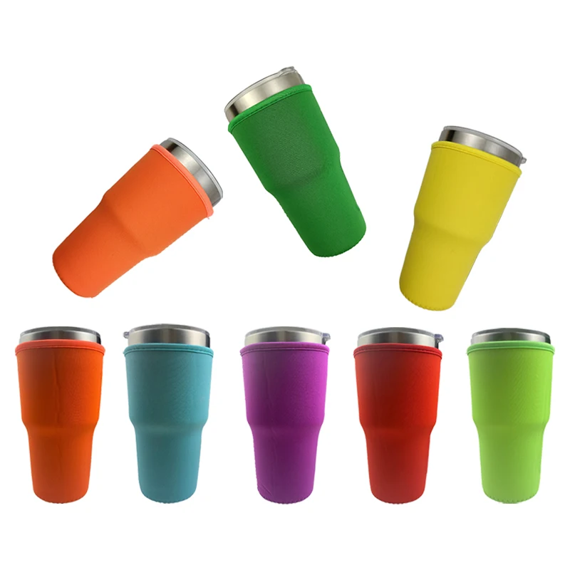 

RTS neoprene pure color carrier for 30oz tumbler cup superior quality