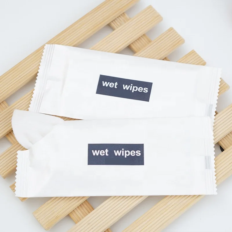 

Customized Single Wet Wipes Biodegradable Restaurant Wet Wipes, White