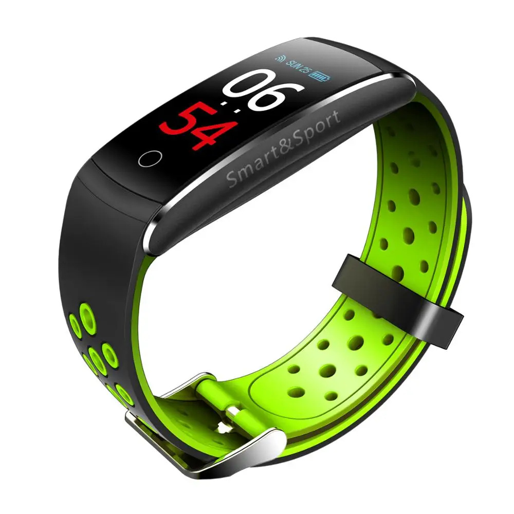 

Q8S Sport Smartwatch Bracelet Fitness-Tracker Touch-Screen Blood-Pressure-Heart-Rate Smart bracelet