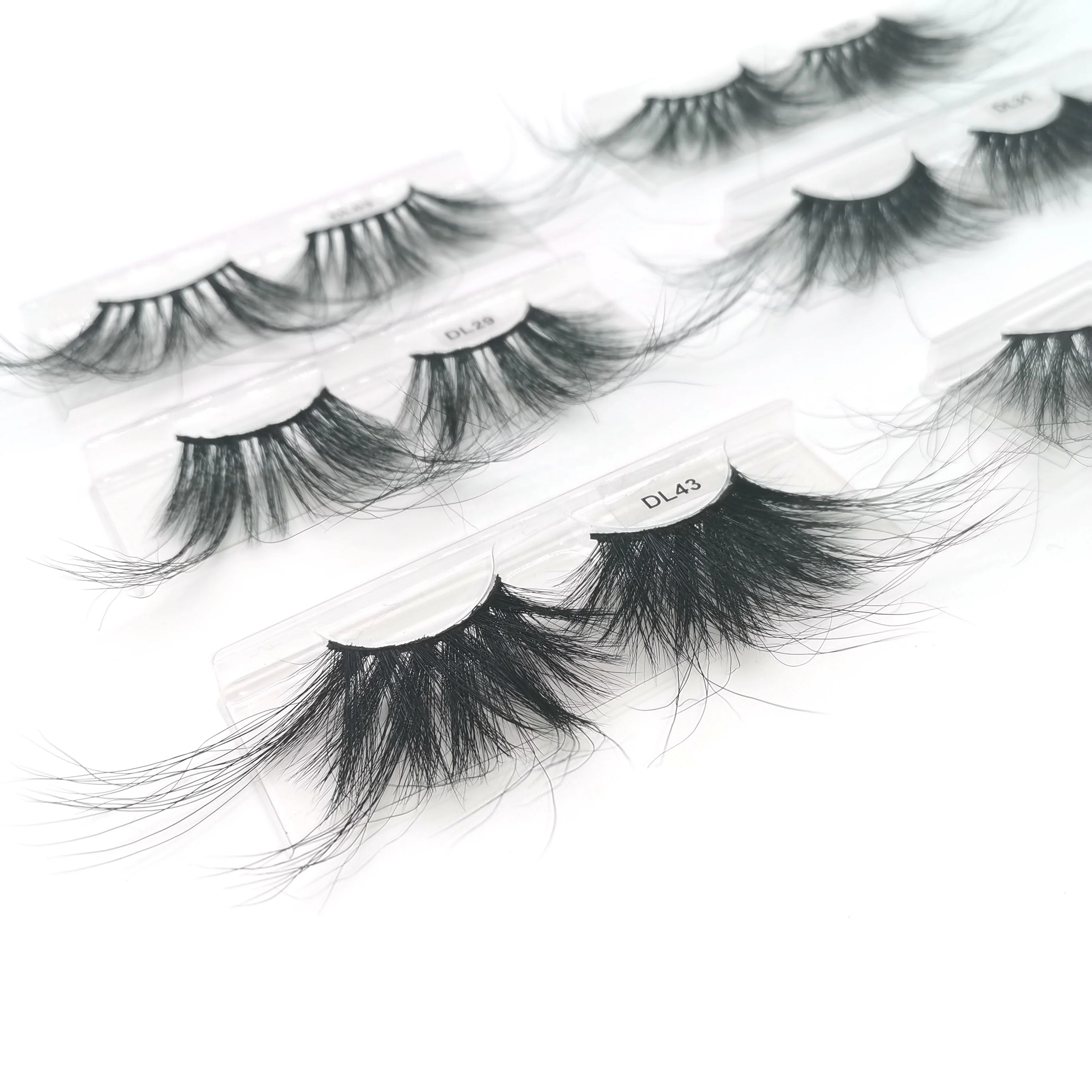 

eyelashes natural long ellipse flat segments best long private label lashes