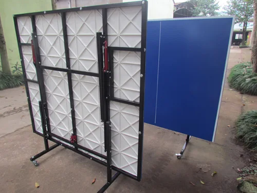 
2020 top sale high quality 15mm SMC outdoor Tischtennis single folded table folding removable pingpong table tennis tables china 