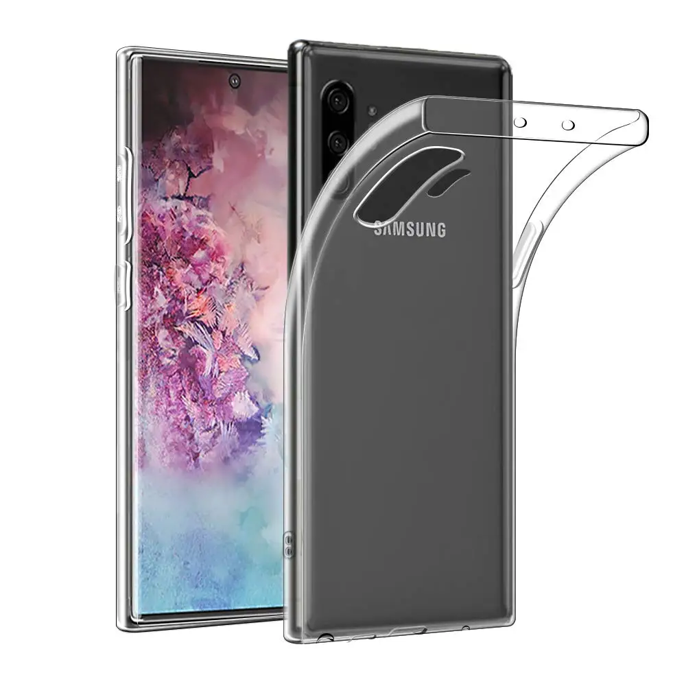 

Ultra Thin Crystal Clear Transparent TPU Case for Samsung Note 10+ Plus
