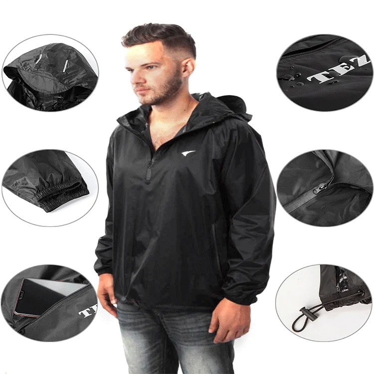 Custom New Hooded Jacket Lightweight Nylon Cheap Streetwear Mens Waterproof Windbreaker