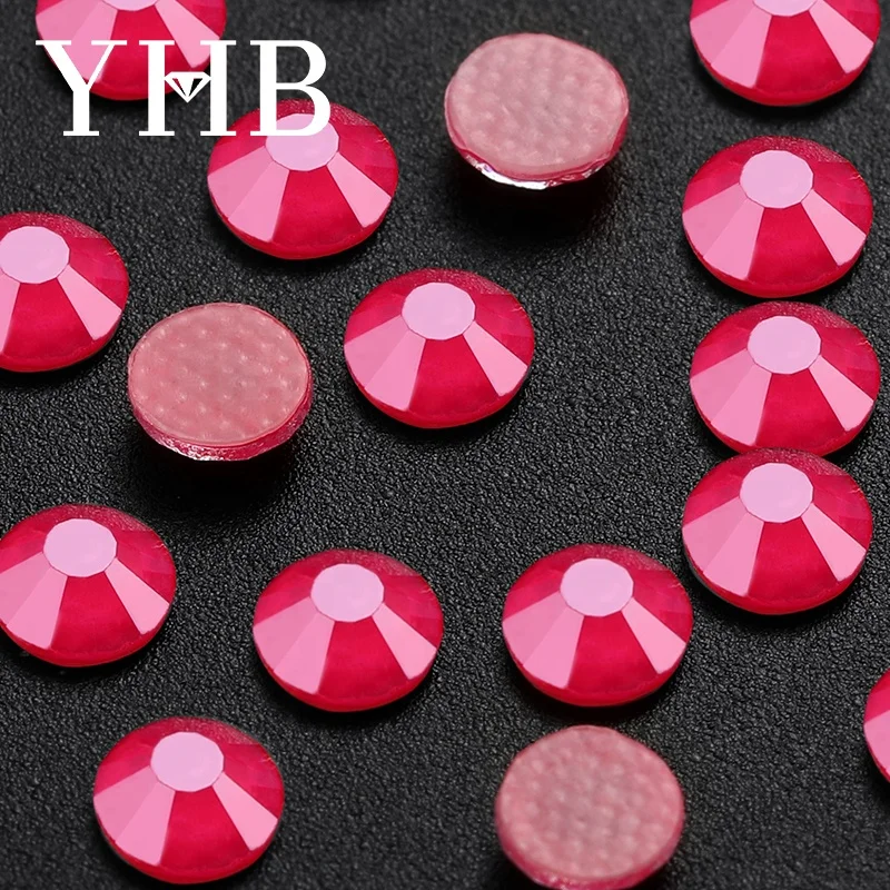 

YHB High Quality wholesale Bulk Y137M Hot Fix Crystal Hot Fix Flatback Rhinestones, Customized