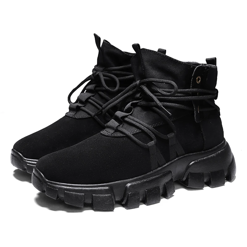 

2021 winter vintage casual high top durable fashion men's boots