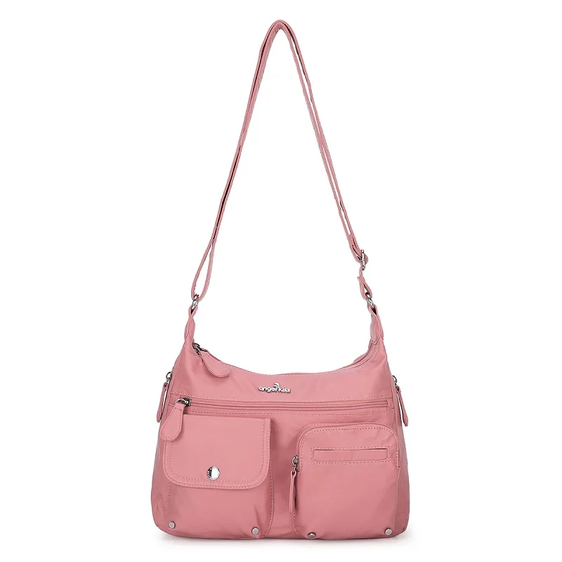 

Angel Kiss Brand Washed PU Leather Bag Women Crossbody Shoulder Bag