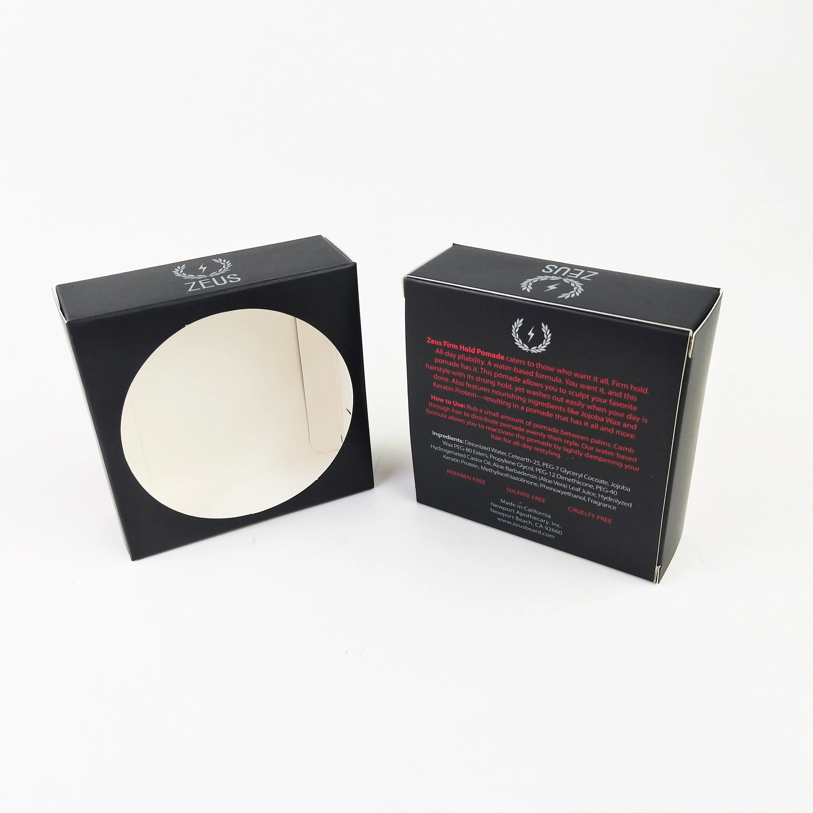 Custom Three Pack And One Pack Lip Balm Tins 1 Or 3 Packaging Box With