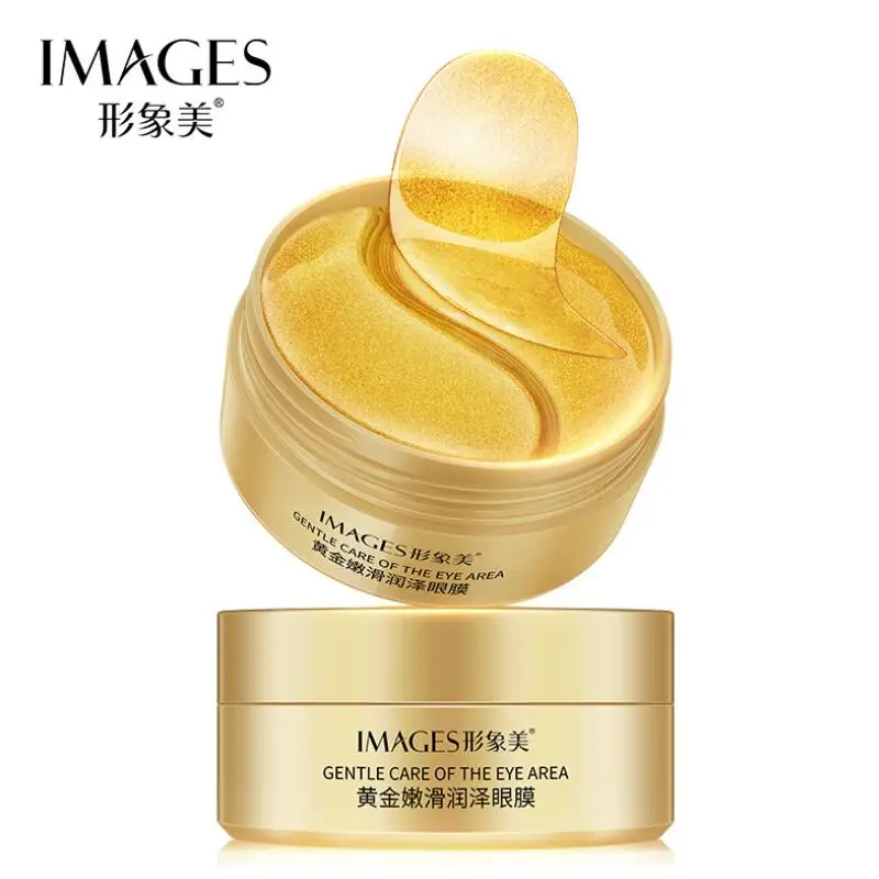 

IMAGES Golden Eye Mask Remove Wrinkles Reduces Fine Lines On Eyes Improve Dark Circles Brightens Eye Skin Whitening Moisturizing