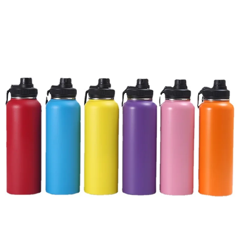 

Stainless Steel Tour Kids Hot Sports Motivational Water Bottles With Straw School Custom Gym Termos Wholesale Travel Aquaflask